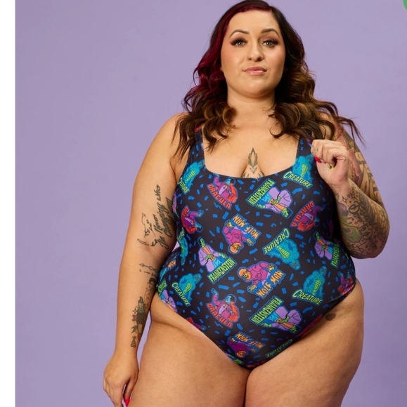 Cakeworthy Universal Monsters Women's Swimsuit - Picture 1 of 6